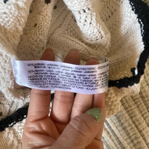 ZARA crochet midi dress - Picture 5 of 7